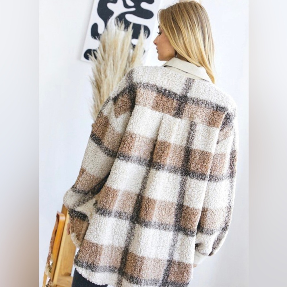 Plaid Shacket - Picture 2 of 2